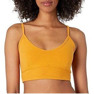 Bandier x Sincerely Jules The Meadow Bra Goldenrod Large